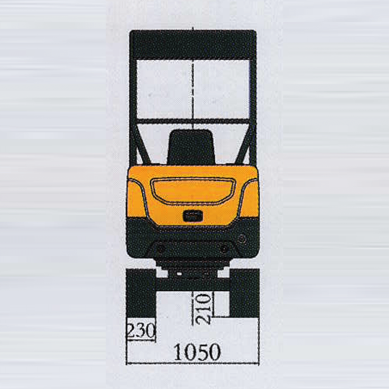 Spesifikasi Mini Excavator JH 18 T3