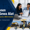 Tim procurement membandingkan tarif, mobilisasi, operator, BBM, dan overtime dalam quotation sewa alat konstruksi